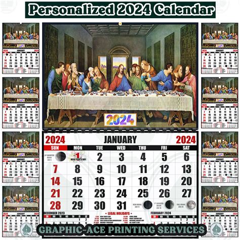 Jesus Lord God 2024 Design 2024 Wall Calendar Lazada Ph