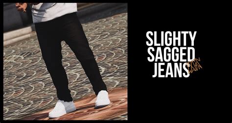 Slightly Sagged Jeans For Mp Male Gta Mods