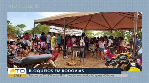 Bloqueio feito por indígenas em rodovias no norte do Tocantins chega ao