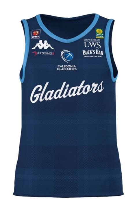 Caledonia Gladiators 2022 2023 Away Jersey