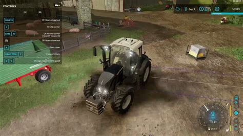 Deep Tilling Seeding Grass And Rolling LOld Stream Farm FS 22