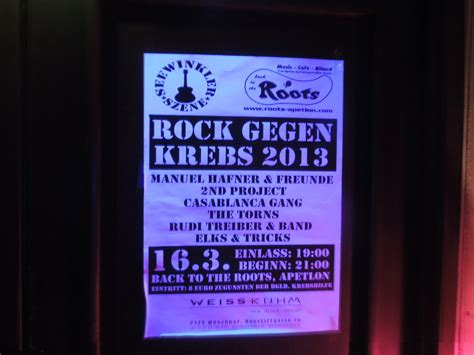 Rock Gegen Krebs Im Roots Neusiedl Am See