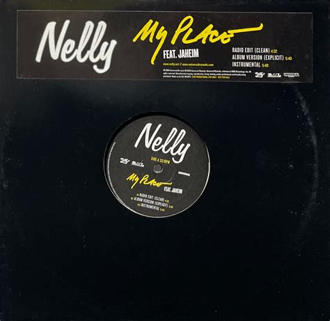 Nelly My Place Feat Jaheim 12inch Ticro Market