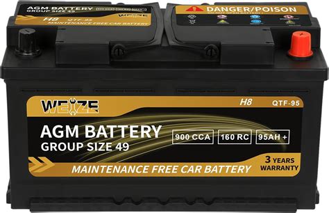 Weize Platinum Agm Battery Review Battery Skills