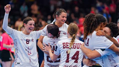 Handball Les Neptunes de Nantes troisièmes de l EHF European League