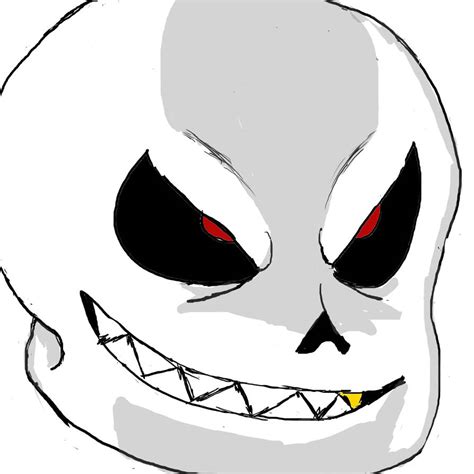 Underfell Sans Face By Underlifecomics On Deviantart