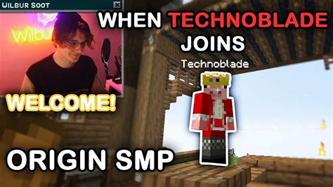 When Technoblade Joins The Origin Smp Thats Where The Fun Begins