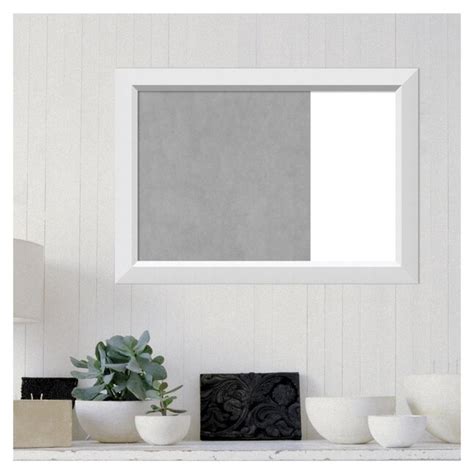 Amanti Art Blanco White Frame Collection 31 In W X 22 In H Landscape Or