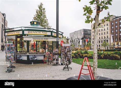 City And Shopping Streets Around October 25 2018 Dusseldorf Germany