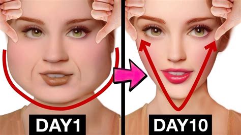 25 Min🔥 V Shape Face Exercise Japanese Face Massage To Slim Down Your