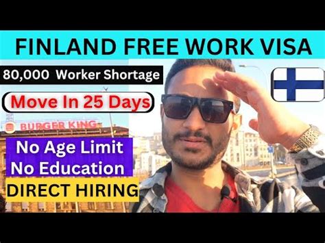 Move To Finland Without Paying Money Free Work Visa Jobs