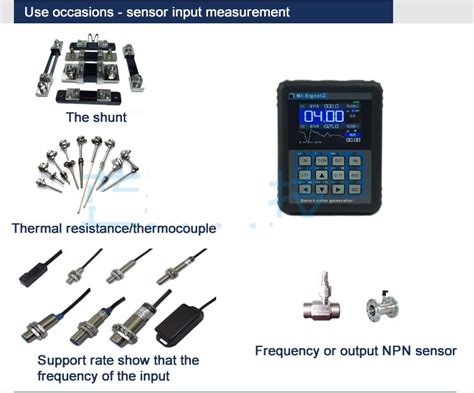 Smart Calibrator Current Signal Generator Ma Generator Mr