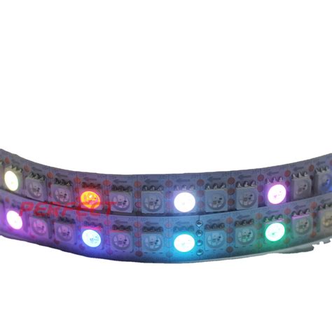 Ws Leds M Tira De Luz Led De P Xel Flexible A Todo Color