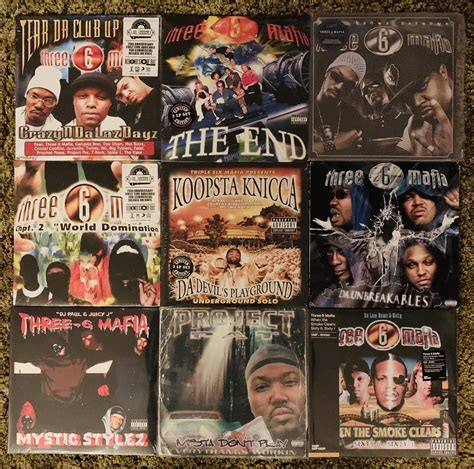 Three 6 Mafia Collection R Hiphopvinyl