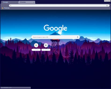 Firewatch Chrome Theme Themebeta