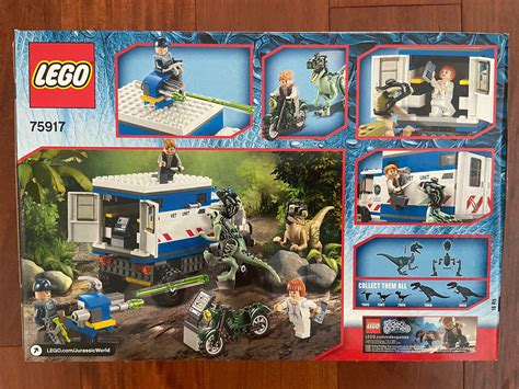 Lego Jurassic World Raptor Rampage Set 75917 New Sealed Ebay