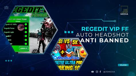 Regedit Vip Ff Apk Auto Headshot Anti Banned Terbaru