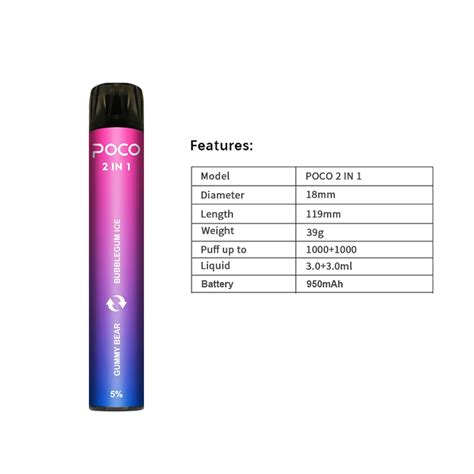 POCO 2 In 1 AFANCY Disposable Vape Supplier