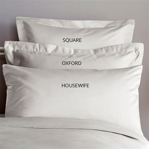 Pillowcases Explained: Housewife, Oxford & More! | Bed & Bath Emporium ...