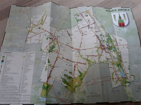 Gmina Brójce Mapa Turystyczno Krajoznawcza 9839173232 oficjalne