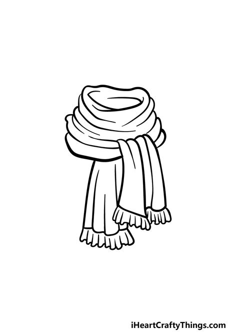 Scarf Drawing