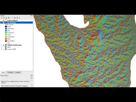 Calculate Flow Direction Using Pcraster In Qgis Youtube