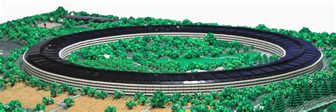 Apple Park LEGO MOC by Flickr user Spencer_R - GJBricks LEGO Blog