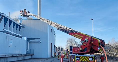 Gro Einsatz Wegen Brand In Betrieb F R Oberfl Chenbeschichtungen