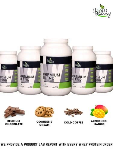 Be Healthy Premium Blend Whey Isolate And Concentrate Cold Coffee Kg