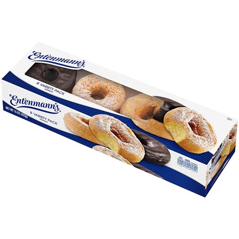 Buy Entenmann S Variety Pack Donuts 8 Count Pack Of 1 Online At