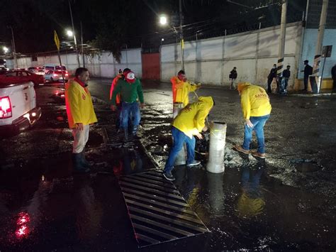 Lluvia deja encharcamientos en Coacalco La Jornada Estado de México