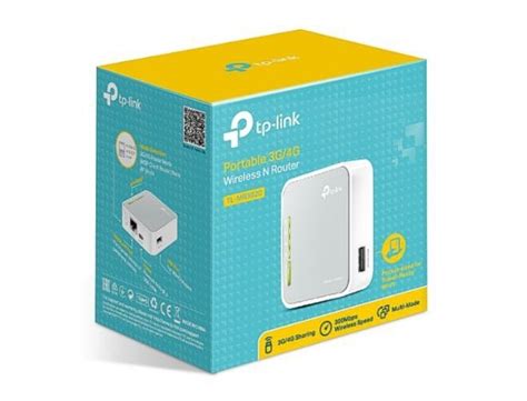 TP-Link TL-MR3020 Portable Wireless 3G/4G Router - TL-MR3020 V3 ...
