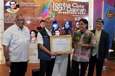 Siaran Pers Menparekraf Apresiasi Lomba Cipta Lagu Daerah Nusantara