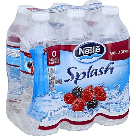 Nestle Splash Water Beverage Wild Berry Buehler S