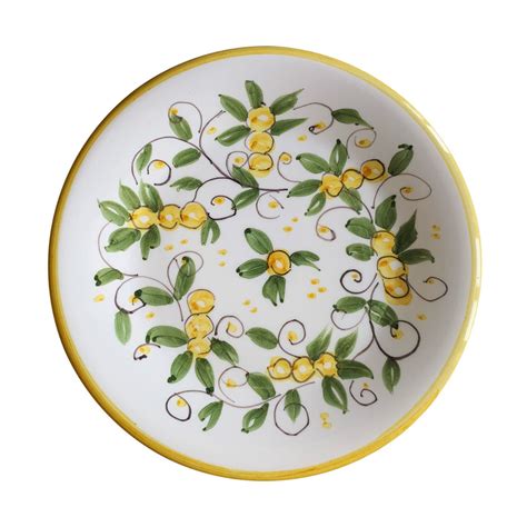 Assiette Limone Collection Dolce Vita Molleni