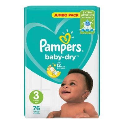 Pampers Active Baby Dry Jumbo Pack Dis Chem