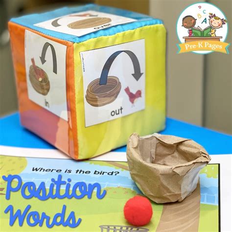 Positional Words Activities For Preschoolers Pre K Pages