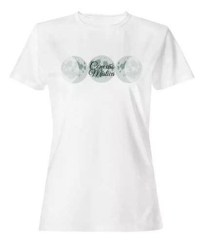 Camiseta Triluna Lua Mistico Wicca Baby Look Parcelamento Sem Juros