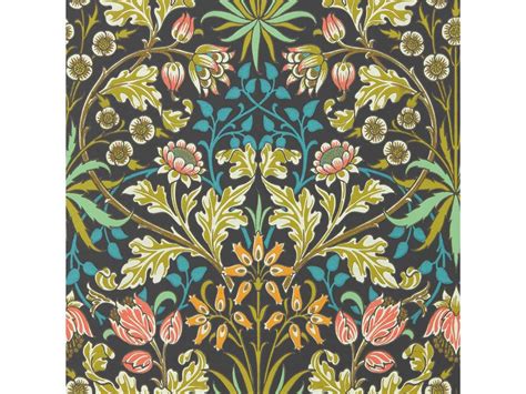 William Morris Bedford Park Wallpaper Hyacinth 510009 Enchanted Green