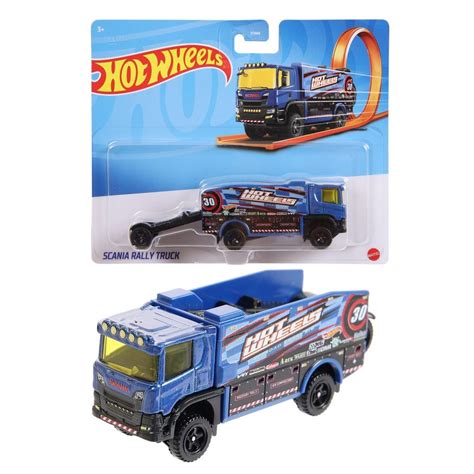 Трейлер Hot Wheels HFC97 Scania Rally Truck 2022 купить с доставкой