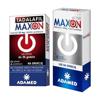 Maxon Active 25 Mg Tabletki Powlekane 4 Szt