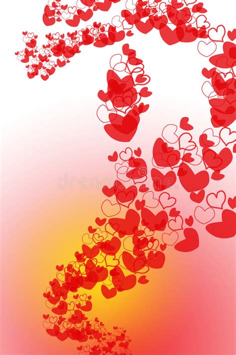 Valentine Hearts Stock Illustration Illustration Of Backgrounds 3976411