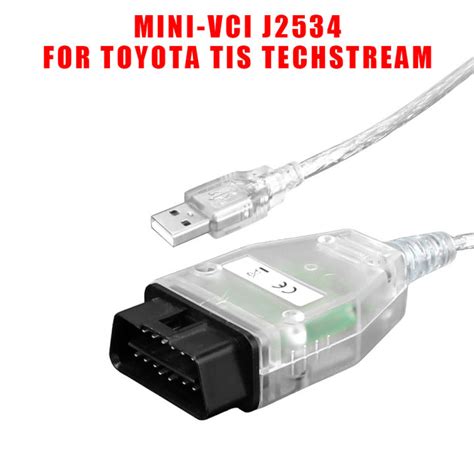 Mini Vci Ftdi J Car Diagnostics Cable Vehicle Diagnosis For Toyota