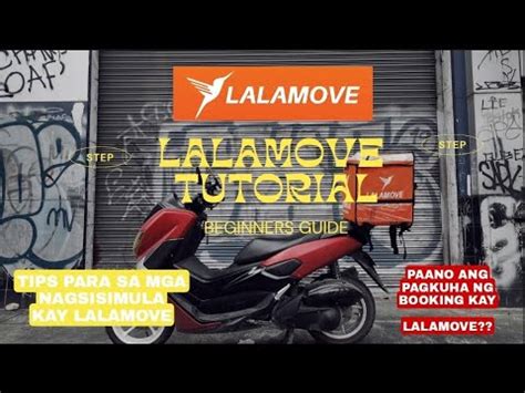 Lalamove App Tutorial Paano Kumuha Ng Booking Kay Lalamove