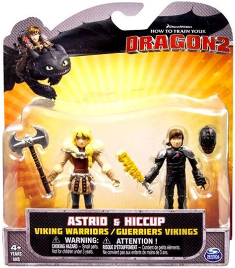 How to Train Your Dragon 2 Astrid and Hiccup Action Figure 2-Pack ...