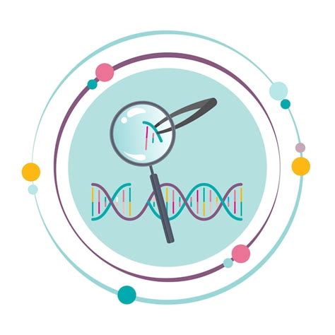 Premium Vector Dna Genome Sciences Vector Illustration Graphic Icon