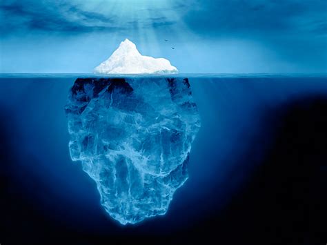 TeorÍa Del Iceberg Potencia Una Historia Ocultando Elementos