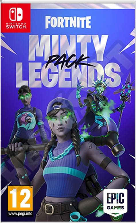 Nintendo Switch Fortnite The Minty Legends Pack Nová Konzoleahrycz