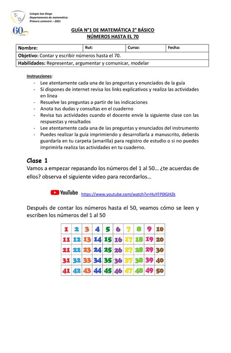 GUÍA N1 MAT 2 PDF Guia de matematica GUÕA N1 DE MATEMTICA 2 B