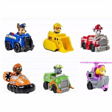 Paw Patrol 6 Juguetes Patrulla De Cachorros Canina Nick - $ 699.00 en ...